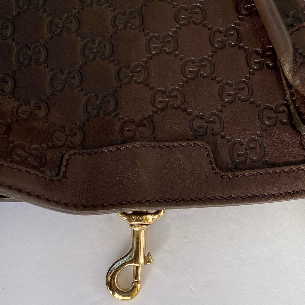*SOLD* Gucci Guccissima Leather Tote Handbag - Picture 11 of 13